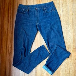Railcar Fine Goods Vivian Skinny Raw Selvedge Denim